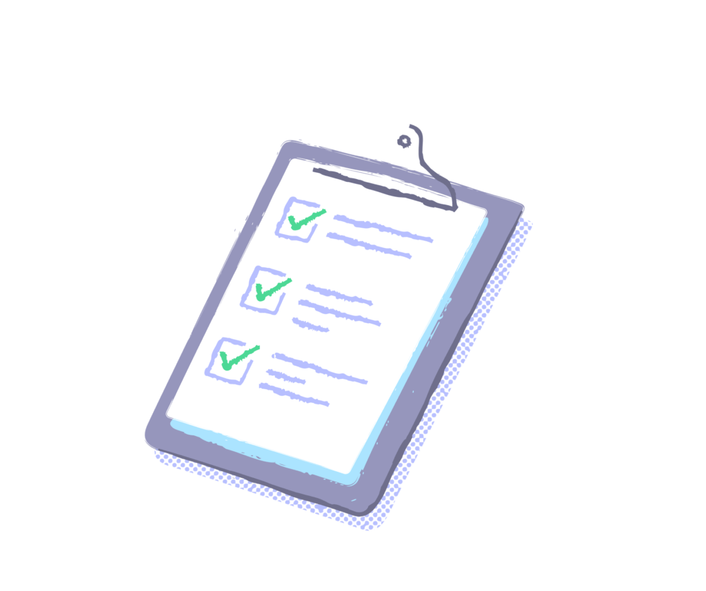 Checklist of VHT meeting all the basics