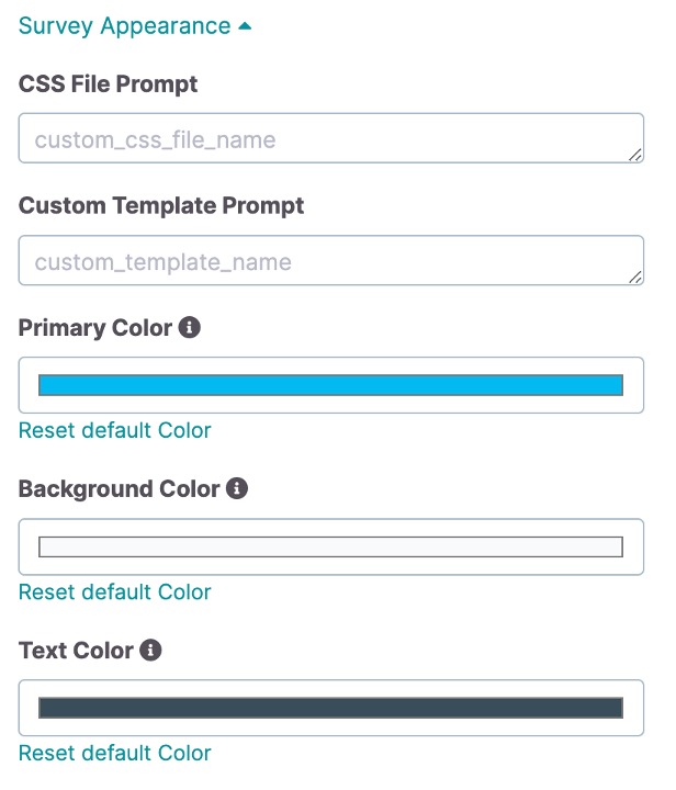 using mindful feedback to customize survey appearance
