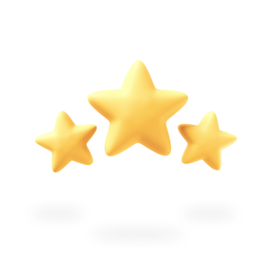 Image of three stars.